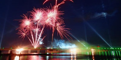 Hotel Vier Linden in Kellenhusen - Feuerwerk